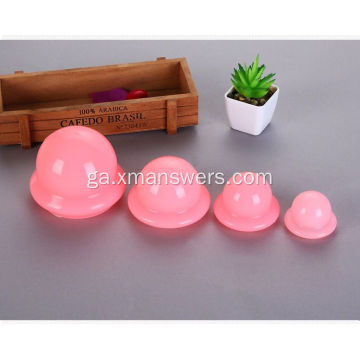 Sraith Massage Teiripe Cupping Silicone Traidisiúnta